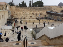 Die Klagemauer in Ost-Jerusalem
