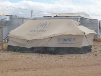 Das UN-Flüchtlingslager in Nord-Jordanien bei Mafraq