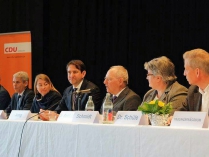 Tagungspräsidium an der Bezirksvertreterversammlung der CDU-Südbaden in Löffingen | 11.03.17