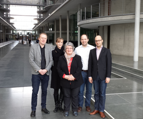 von links: Götz Ladendorf, Heike Ladendorf, Gabriele Schmidt, Martin Seipp und Jochen Seipp | Bild: privat