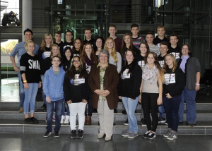 15. Oktober 2014: Schüler der Hans-Thoma-Schule Laufenburg 