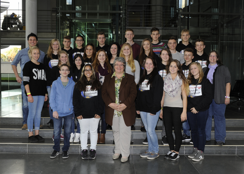 Schülerinnen und Schüler der Hans-Thoma-Schule Laufenburg 