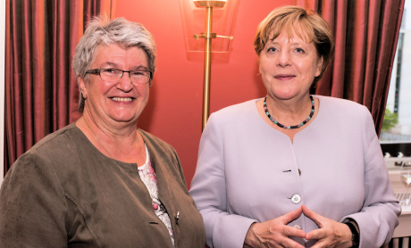 Mit Bundeskanzlerin Dr. Angela Merkel MdB 