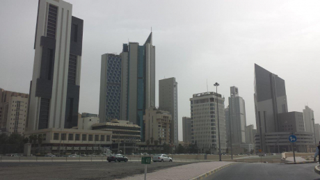 In der Innenstadt von Kuwait-Stadt 