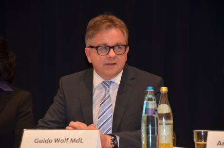 Guido Wolf, Fraktionsvorsitzender der CDU-Landtagsfraktion und Spitzenkandidat der CDU Baden-Württemberg