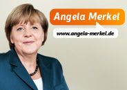 Besuchen Sie die Webseite von Angela Merkel!